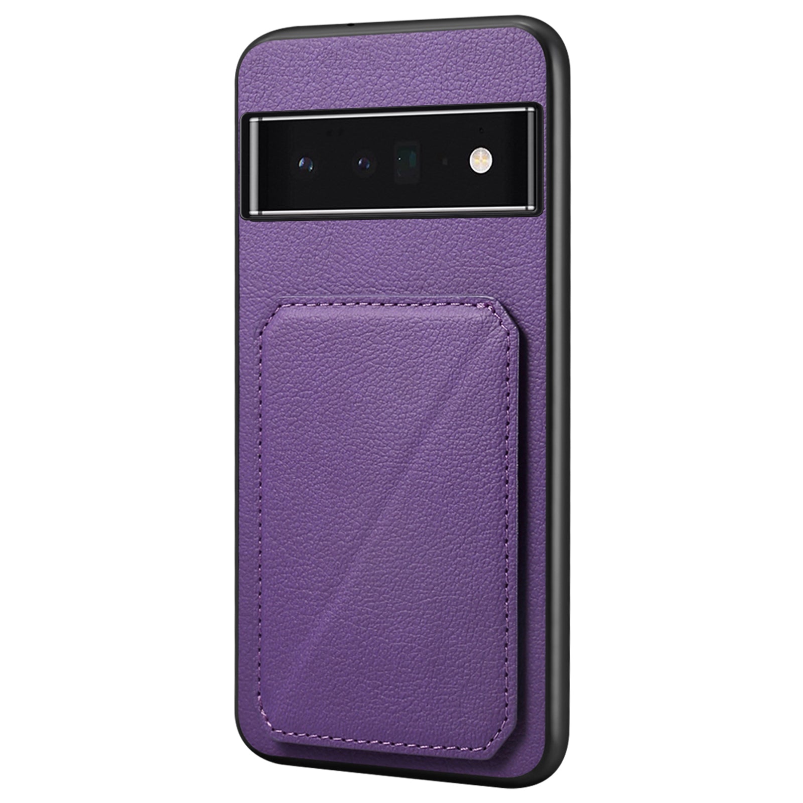 For Google Pixel 6 Pro 5G Case Card Holder Kickstand Feature PU Leather Back Cover For Google Pixel 6 Pro 5G Case Card Holder Kickstand Feature PU Leather Back Cover